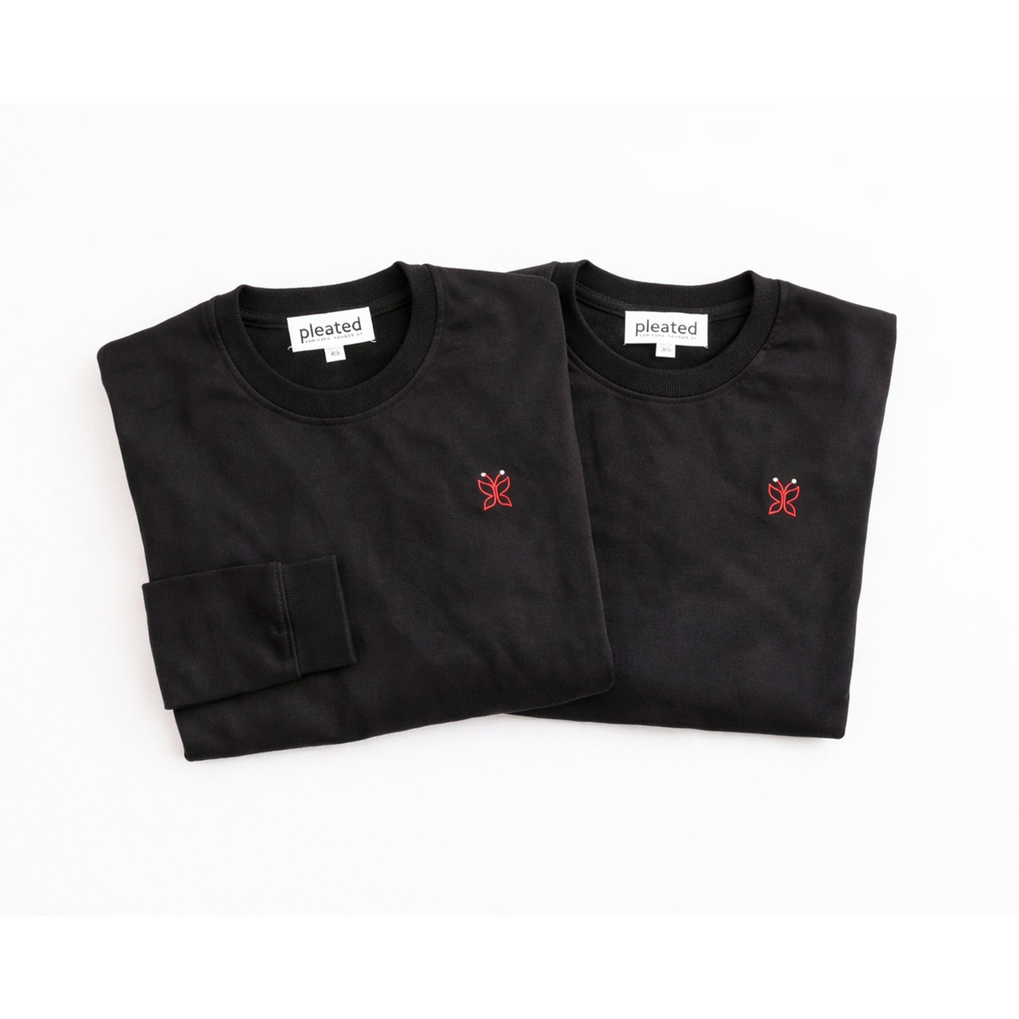 Black French Terry Sweater