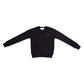 Black French Terry Sweater