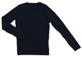 Ribbed Sweater With Buttons